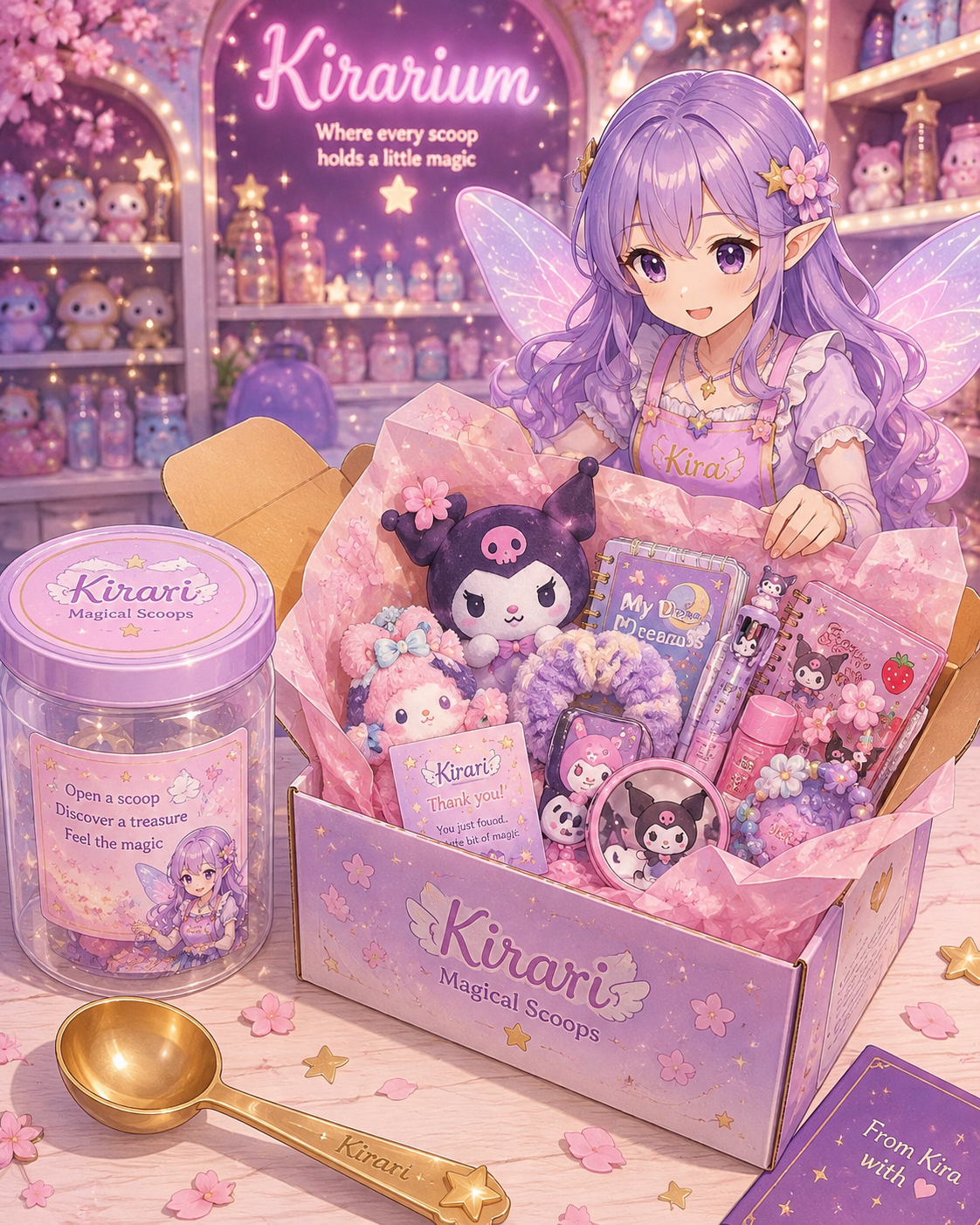 🌸 One Mystery Scoops
