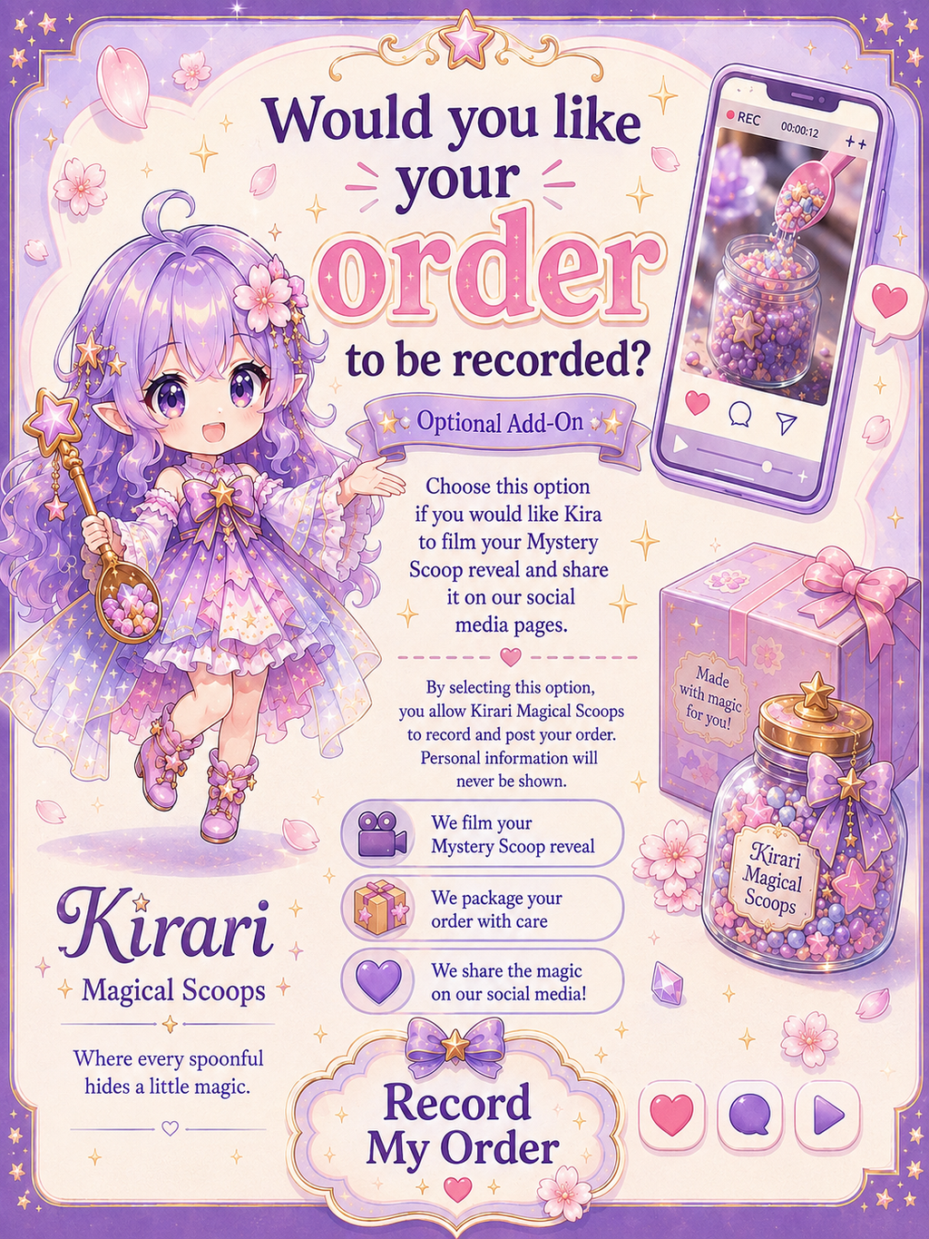Kira's Camera (Record Order)