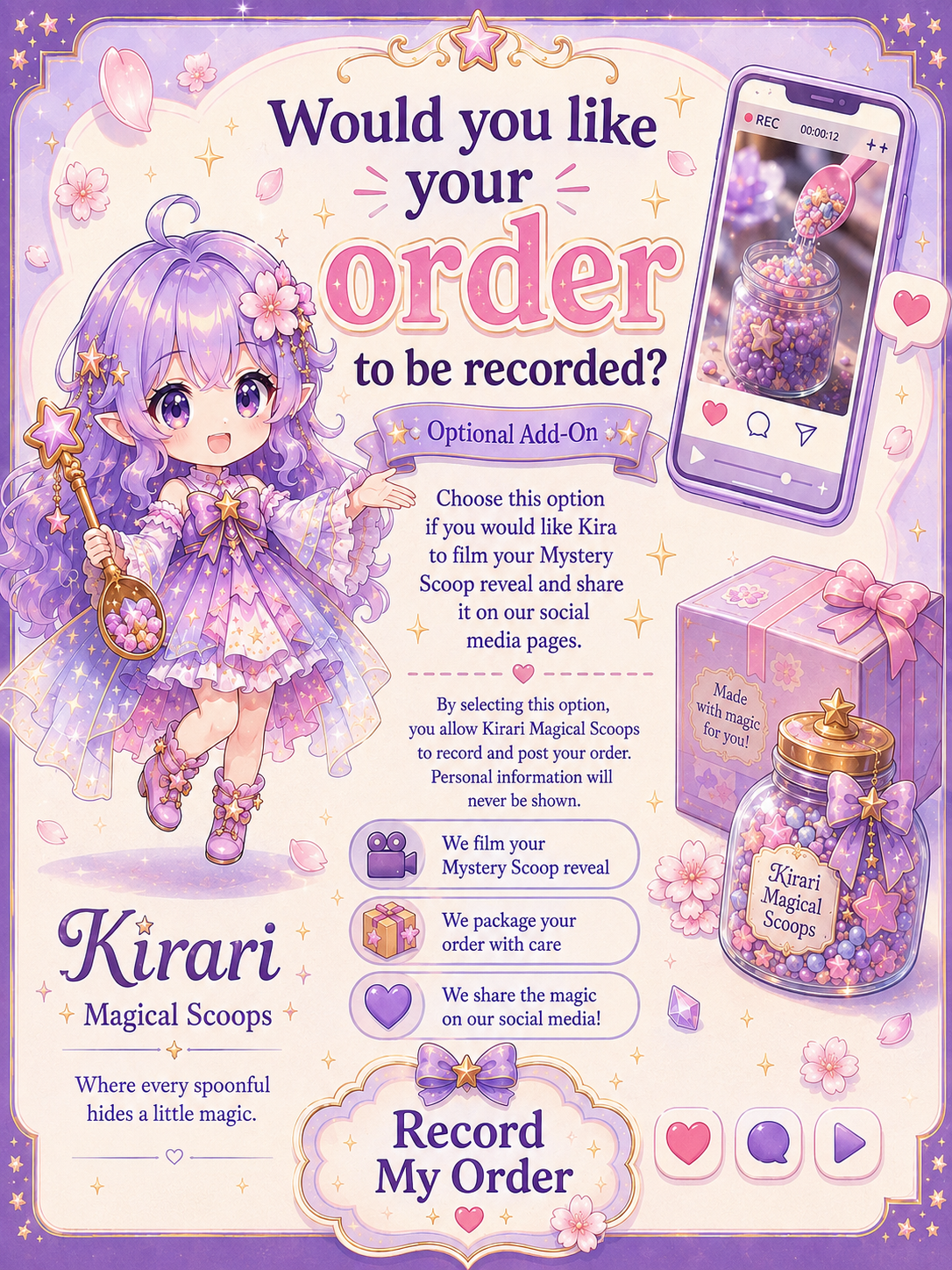 Kira's Camera (Record Order)